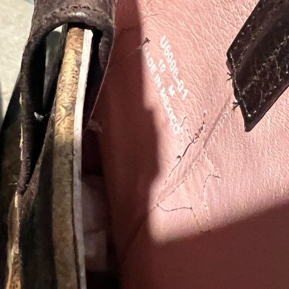 Miss Macie Leopard Cowgirl Boots - Sz. 10 - Picture 8 of 16